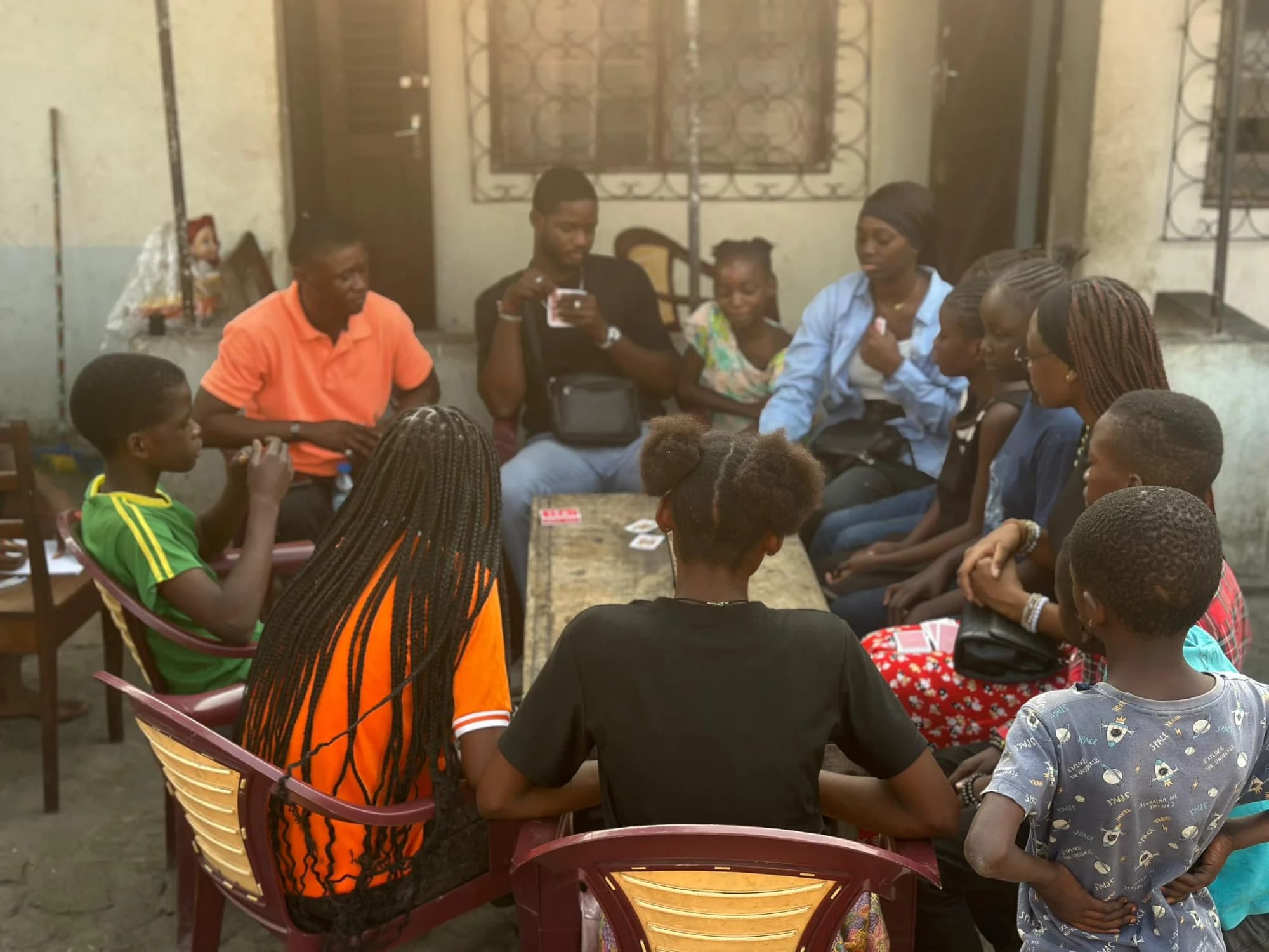 Photo 6 : Visite à l'orphelinat Cœur Immaculé de Marie