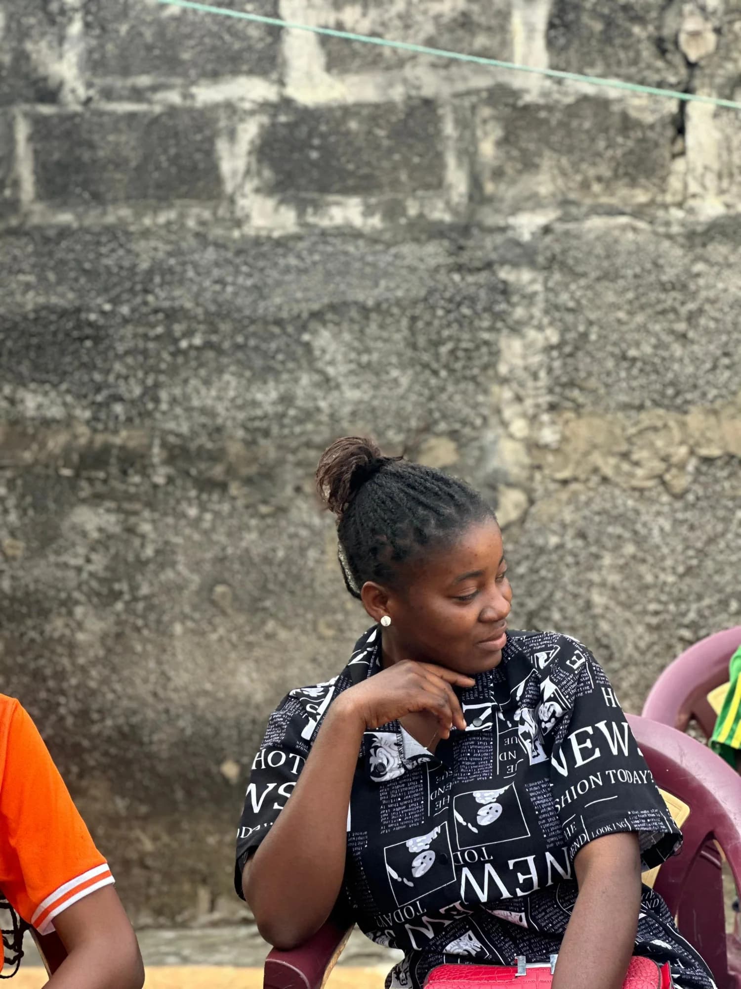 Photo 13 : Visite à l'orphelinat Cœur Immaculé de Marie
