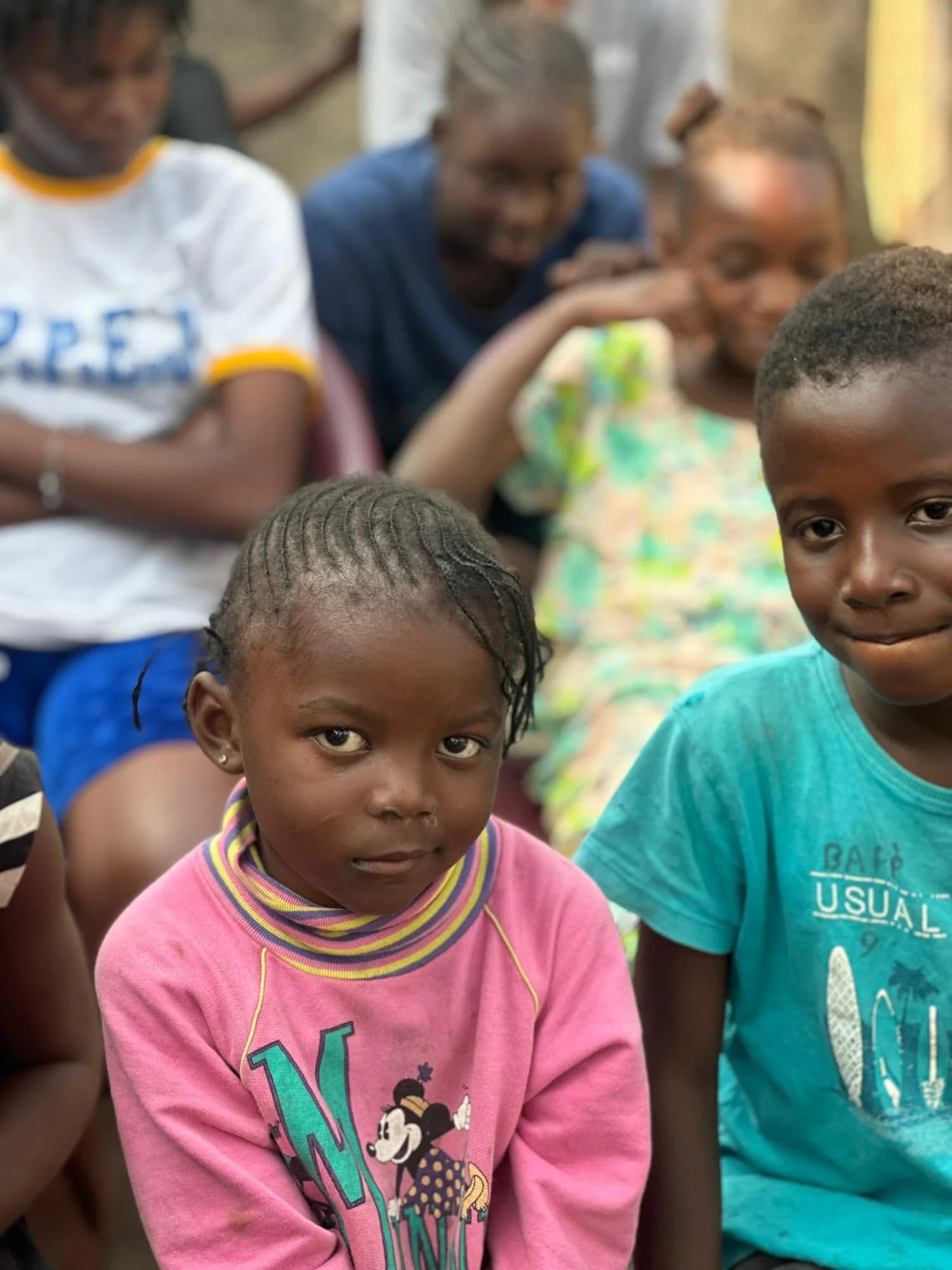 Photo 15 : Visite à l'orphelinat Cœur Immaculé de Marie